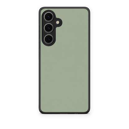 Θήκη Samsung Galaxy S24 FE Sage Green από τη Smartfits με σχέδιο στο πίσω μέρος και μαύρο περίβλημα | Samsung Galaxy S24 FE Sage Green case with colorful back and black bezels