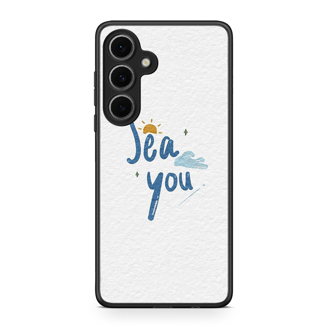 Samsung Galaxy S24 FE Sea You Θήκη από τη Smartfits με σχέδιο στο πίσω μέρος και μαύρο περίβλημα | Smartphone case with colorful back and black bezels by Smartfits