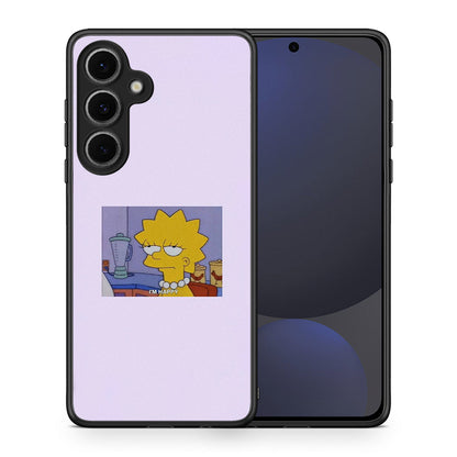 Θήκη Samsung Galaxy S24 FE So Happy από τη Smartfits με σχέδιο στο πίσω μέρος και μαύρο περίβλημα | Samsung Galaxy S24 FE So Happy case with colorful back and black bezels