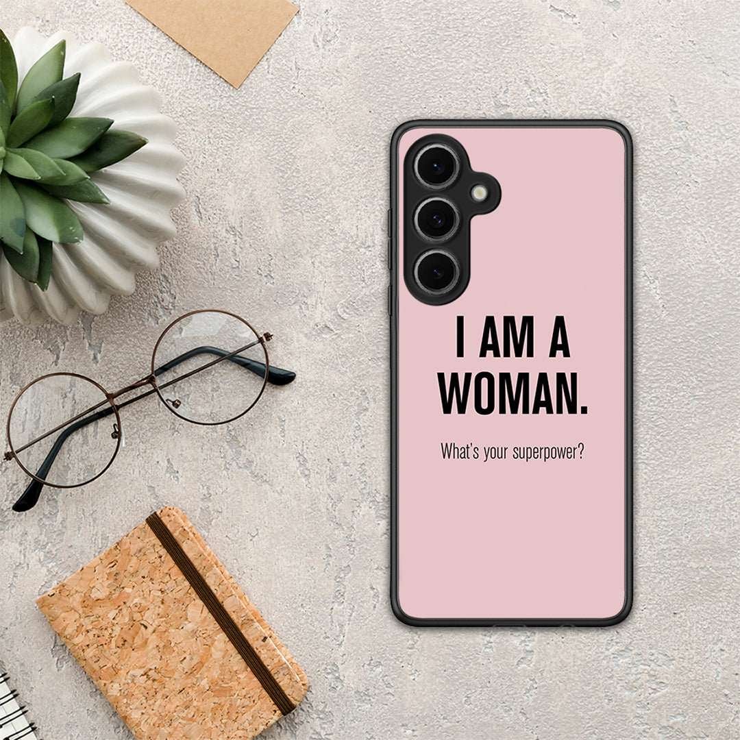 Superpower Woman - Samsung Galaxy S24 FE θήκη