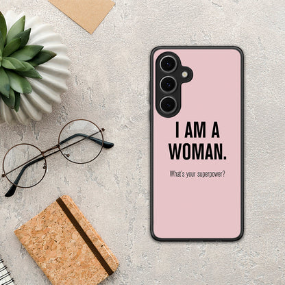 Superpower Woman - Samsung Galaxy S24 FE θήκη