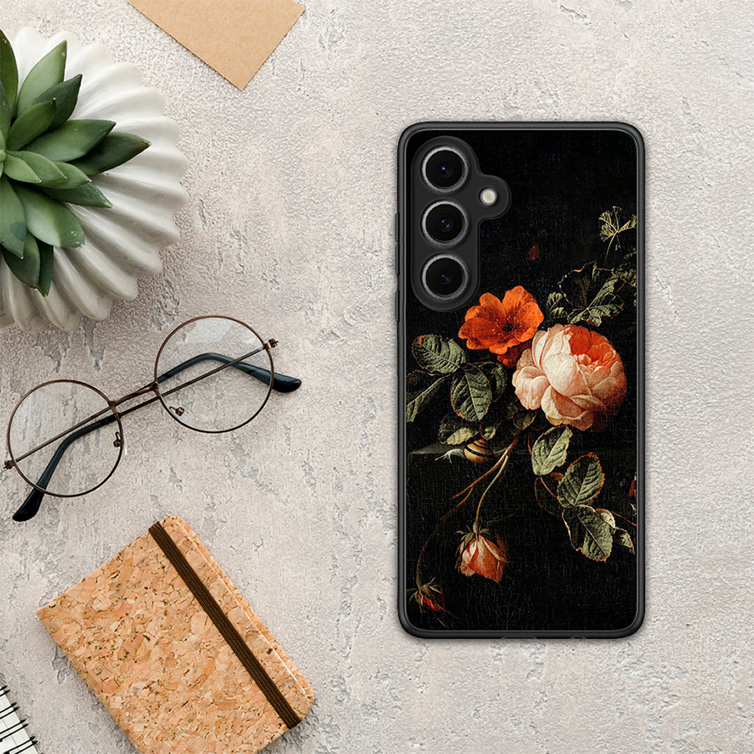 Vintage Roses - Samsung Galaxy S24 FE θήκη