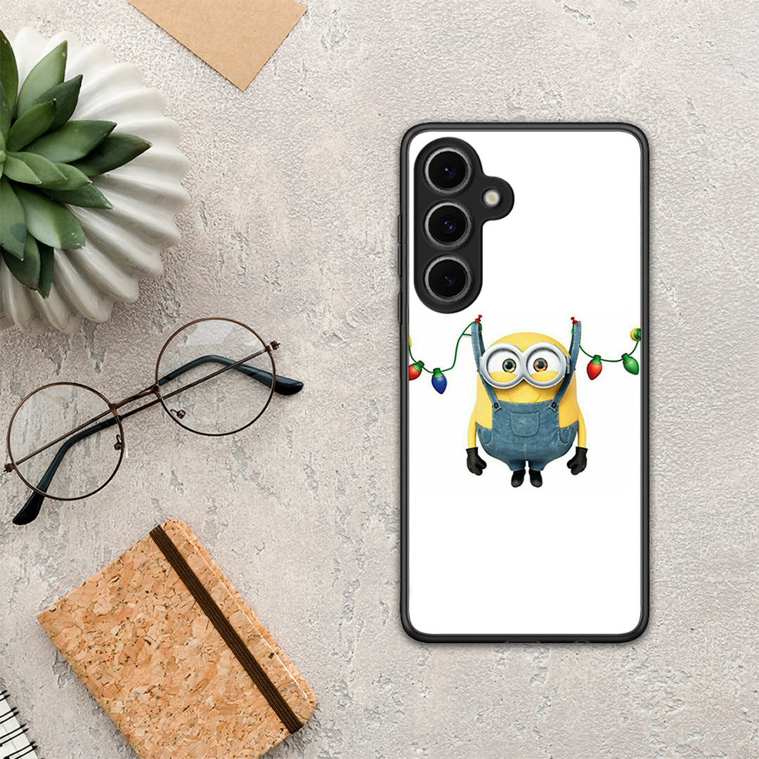 Xmas Minion Lights - Samsung Galaxy S24 FE θήκη