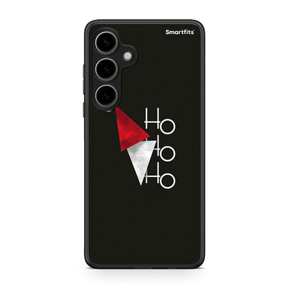 Samsung Galaxy S24 Plus Minimal Christmas θήκη από τη Smartfits με σχέδιο στο πίσω μέρος και μαύρο περίβλημα | Smartphone case with colorful back and black bezels by Smartfits