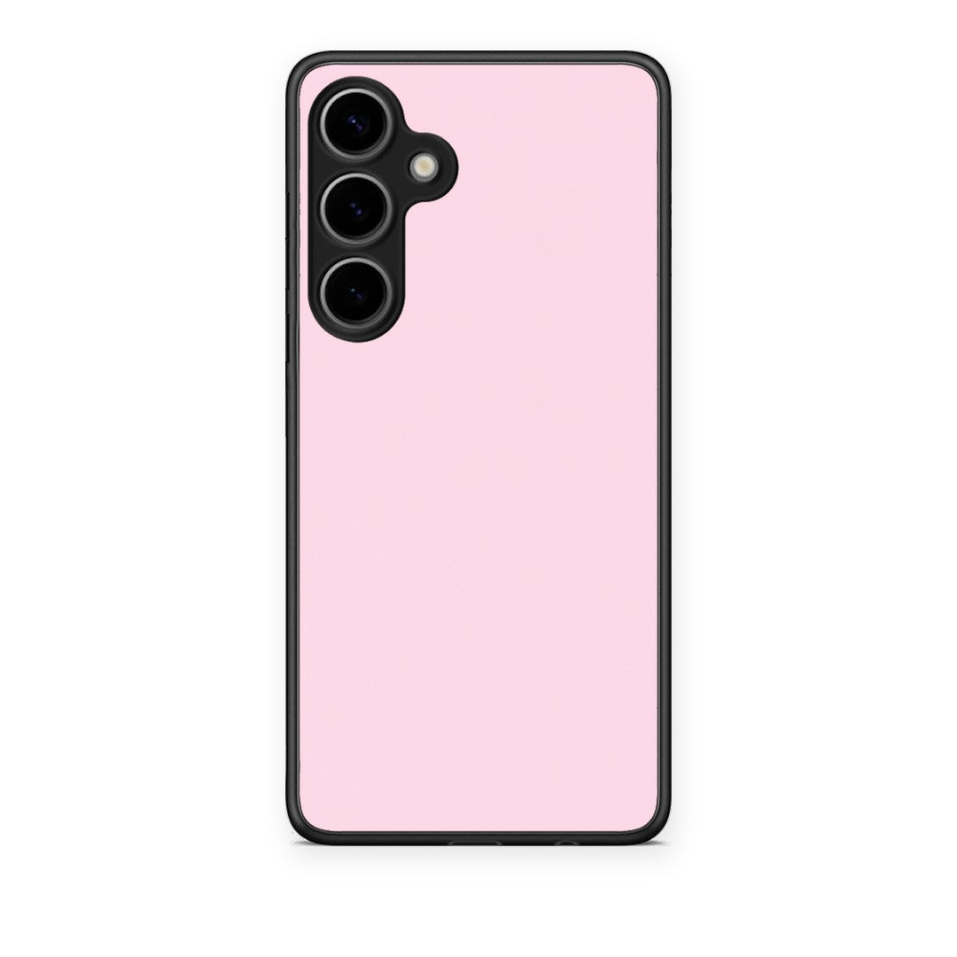 Θήκη Samsung Galaxy S24 Plus Pale Pink από τη Smartfits με σχέδιο στο πίσω μέρος και μαύρο περίβλημα | Samsung Galaxy S24 Plus Pale Pink case with colorful back and black bezels