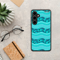 Thumbnail for Swimming Dolphins - Samsung Galaxy S24 Plus θήκη