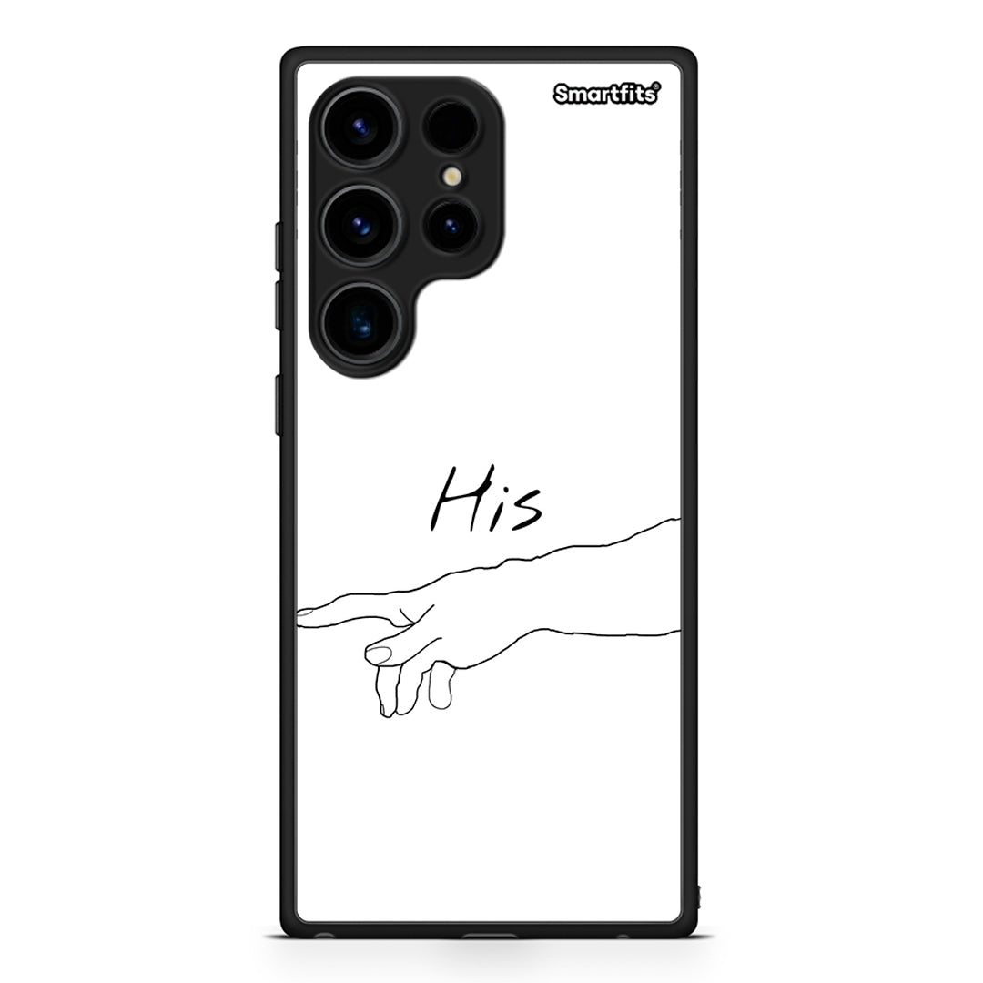 Θήκη Samsung Galaxy S24 Ultra Aesthetic Love 2 από τη Smartfits με σχέδιο στο πίσω μέρος και μαύρο περίβλημα | Samsung Galaxy S24 Ultra Aesthetic Love 2 Case with Colorful Back and Black Bezels