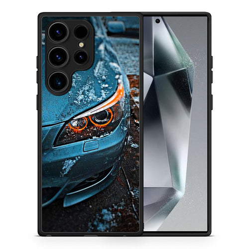 Θήκη Samsung Galaxy S24 Ultra Bmw E60 από τη Smartfits με σχέδιο στο πίσω μέρος και μαύρο περίβλημα | Samsung Galaxy S24 Ultra Bmw E60 Case with Colorful Back and Black Bezels