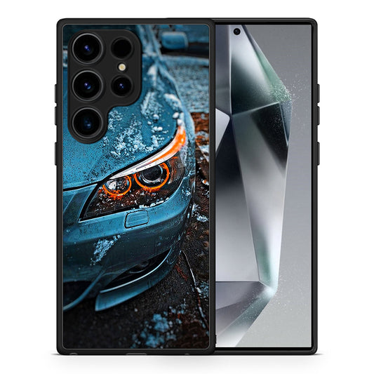 Θήκη Samsung Galaxy S24 Ultra Bmw E60 από τη Smartfits με σχέδιο στο πίσω μέρος και μαύρο περίβλημα | Samsung Galaxy S24 Ultra Bmw E60 Case with Colorful Back and Black Bezels