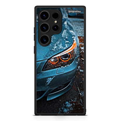 Θήκη Samsung Galaxy S24 Ultra Bmw E60 από τη Smartfits με σχέδιο στο πίσω μέρος και μαύρο περίβλημα | Samsung Galaxy S24 Ultra Bmw E60 Case with Colorful Back and Black Bezels