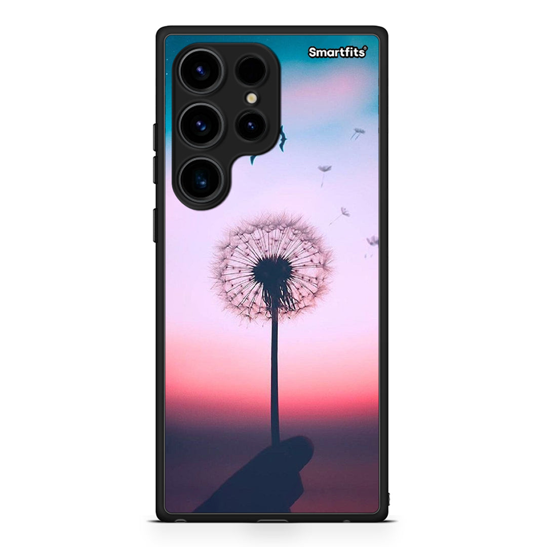 Θήκη Samsung Galaxy S24 Ultra Boho Wish από τη Smartfits με σχέδιο στο πίσω μέρος και μαύρο περίβλημα | Samsung Galaxy S24 Ultra Boho Wish Case with Colorful Back and Black Bezels