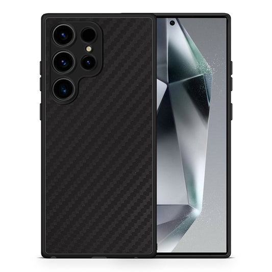 Θήκη Samsung Galaxy S24 Ultra Carbon Black από τη Smartfits με σχέδιο στο πίσω μέρος και μαύρο περίβλημα | Samsung Galaxy S24 Ultra Carbon Black Case with Colorful Back and Black Bezels