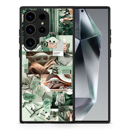 Θήκη Samsung Galaxy S24 Ultra Collage Dude από τη Smartfits με σχέδιο στο πίσω μέρος και μαύρο περίβλημα | Samsung Galaxy S24 Ultra Collage Dude Case with Colorful Back and Black Bezels