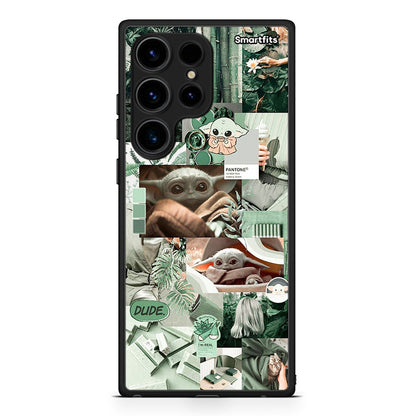 Θήκη Samsung Galaxy S24 Ultra Collage Dude από τη Smartfits με σχέδιο στο πίσω μέρος και μαύρο περίβλημα | Samsung Galaxy S24 Ultra Collage Dude Case with Colorful Back and Black Bezels