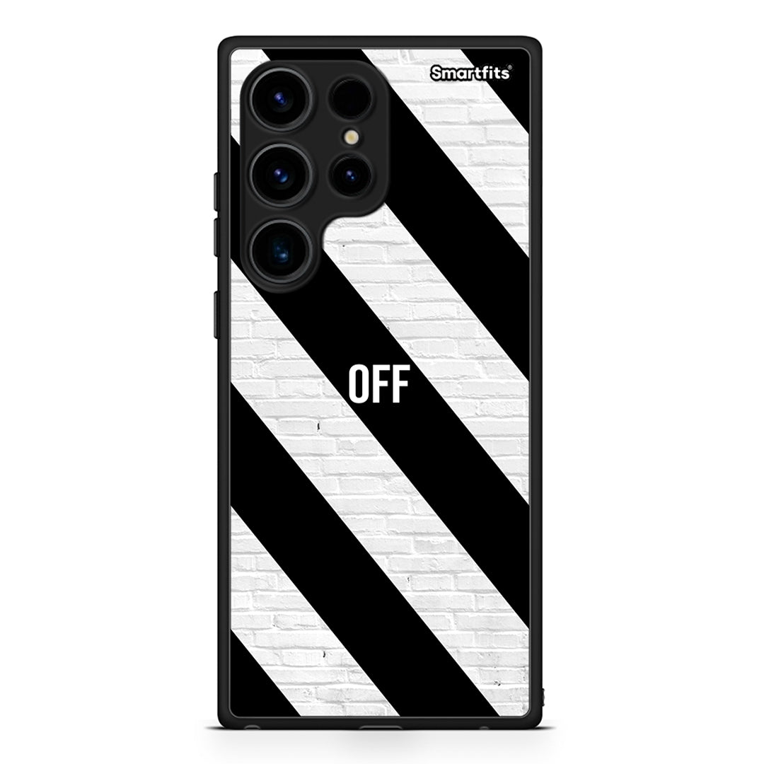 Θήκη Samsung Galaxy S24 Ultra Get Off από τη Smartfits με σχέδιο στο πίσω μέρος και μαύρο περίβλημα | Samsung Galaxy S24 Ultra Get Off Case with Colorful Back and Black Bezels