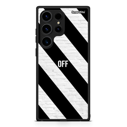 Θήκη Samsung Galaxy S24 Ultra Get Off από τη Smartfits με σχέδιο στο πίσω μέρος και μαύρο περίβλημα | Samsung Galaxy S24 Ultra Get Off Case with Colorful Back and Black Bezels