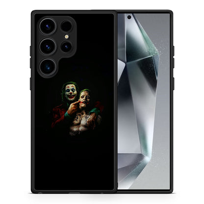 Θήκη Samsung Galaxy S24 Ultra Hero Clown από τη Smartfits με σχέδιο στο πίσω μέρος και μαύρο περίβλημα | Samsung Galaxy S24 Ultra Hero Clown Case with Colorful Back and Black Bezels