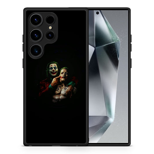 Θήκη Samsung Galaxy S24 Ultra Hero Clown από τη Smartfits με σχέδιο στο πίσω μέρος και μαύρο περίβλημα | Samsung Galaxy S24 Ultra Hero Clown Case with Colorful Back and Black Bezels