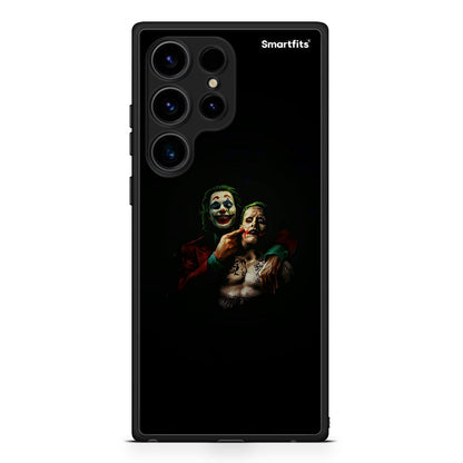 Θήκη Samsung Galaxy S24 Ultra Hero Clown από τη Smartfits με σχέδιο στο πίσω μέρος και μαύρο περίβλημα | Samsung Galaxy S24 Ultra Hero Clown Case with Colorful Back and Black Bezels