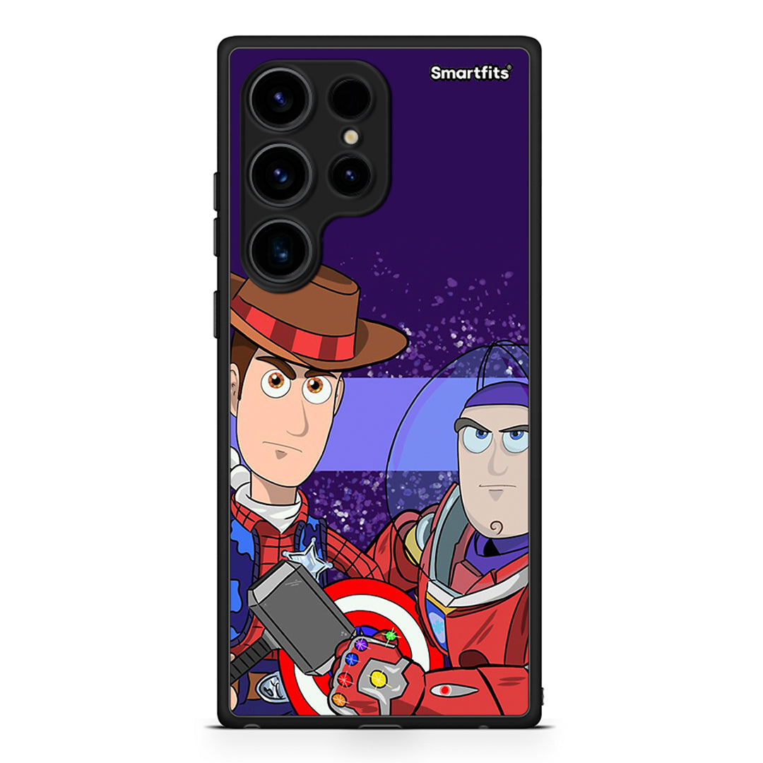 Θήκη Samsung Galaxy S24 Ultra Infinity Story από τη Smartfits με σχέδιο στο πίσω μέρος και μαύρο περίβλημα | Samsung Galaxy S24 Ultra Infinity Story Case with Colorful Back and Black Bezels