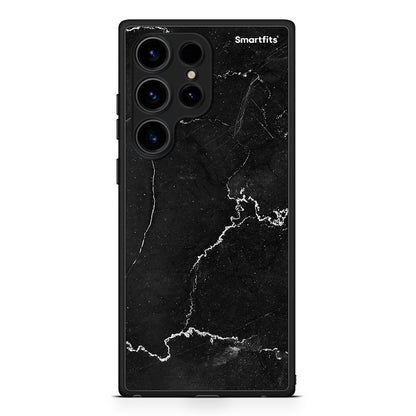 Θήκη Samsung Galaxy S24 Ultra Marble Black από τη Smartfits με σχέδιο στο πίσω μέρος και μαύρο περίβλημα | Samsung Galaxy S24 Ultra Marble Black Case with Colorful Back and Black Bezels