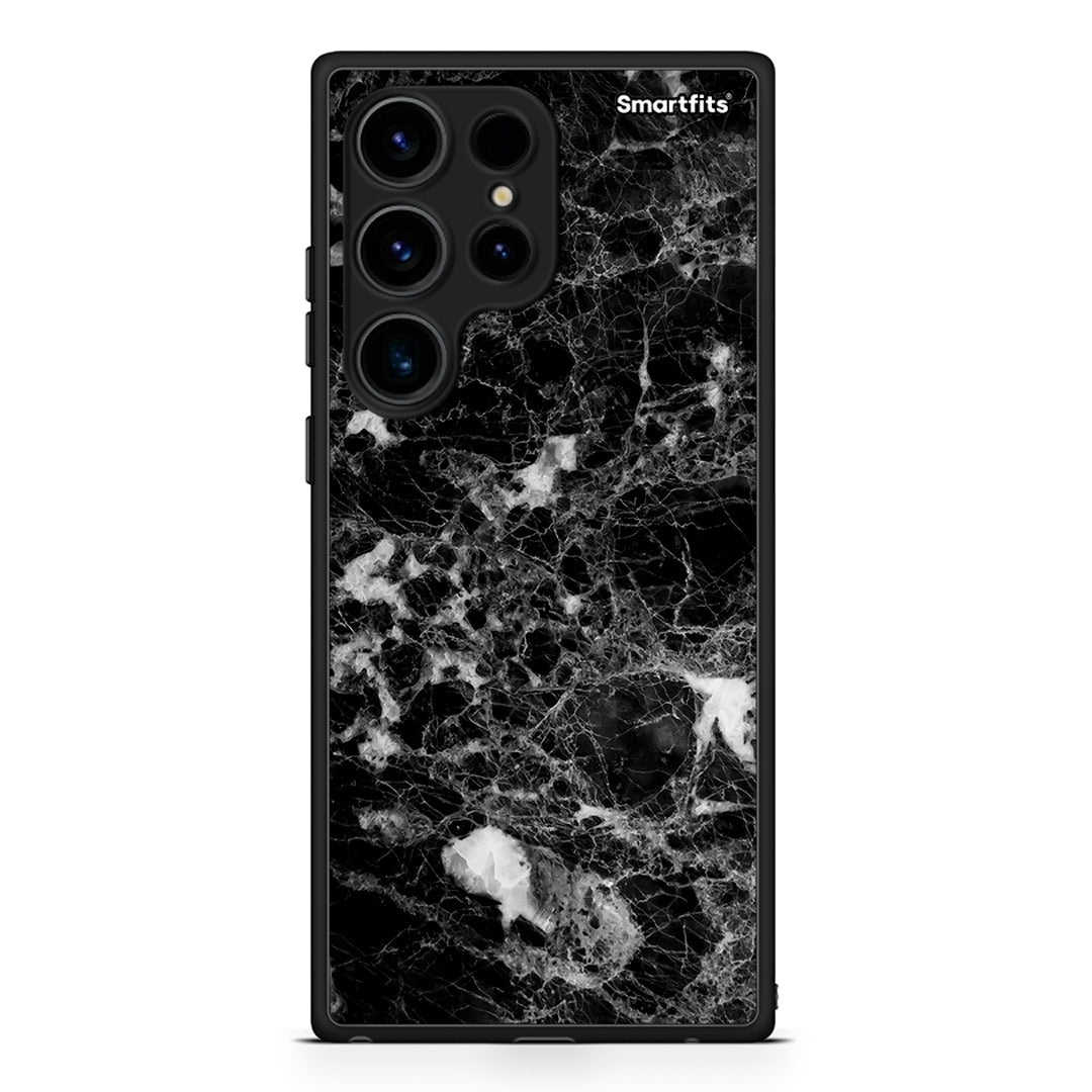 Θήκη Samsung Galaxy S24 Ultra Marble Male από τη Smartfits με σχέδιο στο πίσω μέρος και μαύρο περίβλημα | Samsung Galaxy S24 Ultra Marble Male Case with Colorful Back and Black Bezels