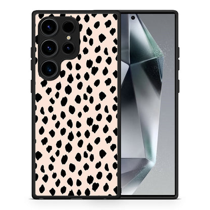 Θήκη Samsung Galaxy S24 Ultra New Polka Dots από τη Smartfits με σχέδιο στο πίσω μέρος και μαύρο περίβλημα | Samsung Galaxy S24 Ultra New Polka Dots Case with Colorful Back and Black Bezels