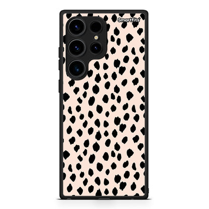 Θήκη Samsung Galaxy S24 Ultra New Polka Dots από τη Smartfits με σχέδιο στο πίσω μέρος και μαύρο περίβλημα | Samsung Galaxy S24 Ultra New Polka Dots Case with Colorful Back and Black Bezels