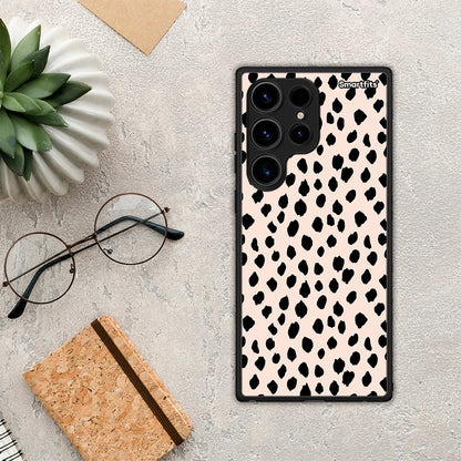 Θήκη Samsung Galaxy S24 Ultra New Polka Dots από τη Smartfits με σχέδιο στο πίσω μέρος και μαύρο περίβλημα | Samsung Galaxy S24 Ultra New Polka Dots Case with Colorful Back and Black Bezels