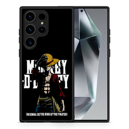 Θήκη Samsung Galaxy S24 Ultra Pirate King από τη Smartfits με σχέδιο στο πίσω μέρος και μαύρο περίβλημα | Samsung Galaxy S24 Ultra Pirate King Case with Colorful Back and Black Bezels