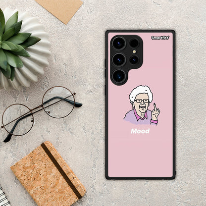 Θήκη Samsung Galaxy S24 Ultra PopArt Mood από τη Smartfits με σχέδιο στο πίσω μέρος και μαύρο περίβλημα | Samsung Galaxy S24 Ultra PopArt Mood Case with Colorful Back and Black Bezels