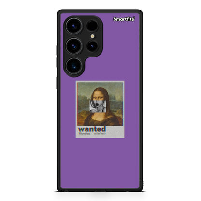 Θήκη Samsung Galaxy S24 Ultra Popart Monalisa από τη Smartfits με σχέδιο στο πίσω μέρος και μαύρο περίβλημα | Samsung Galaxy S24 Ultra Popart Monalisa Case with Colorful Back and Black Bezels