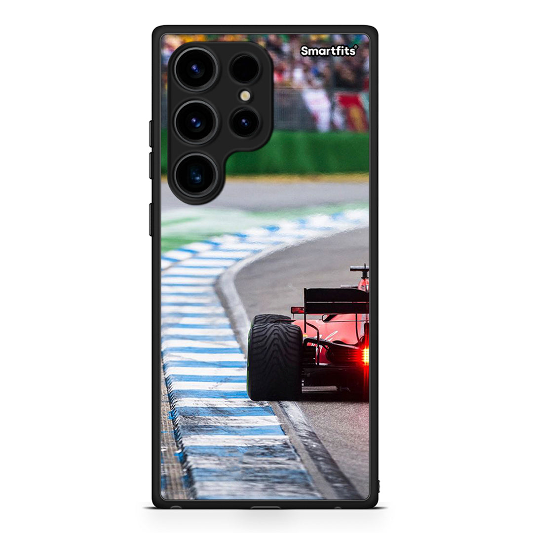 Θήκη Samsung Galaxy S24 Ultra Racing Vibes από τη Smartfits με σχέδιο στο πίσω μέρος και μαύρο περίβλημα | Samsung Galaxy S24 Ultra Racing Vibes Case with Colorful Back and Black Bezels