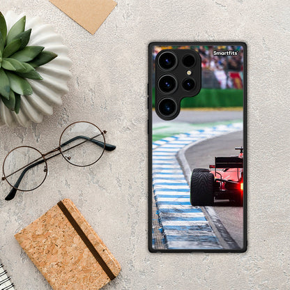 Θήκη Samsung Galaxy S24 Ultra Racing Vibes από τη Smartfits με σχέδιο στο πίσω μέρος και μαύρο περίβλημα | Samsung Galaxy S24 Ultra Racing Vibes Case with Colorful Back and Black Bezels