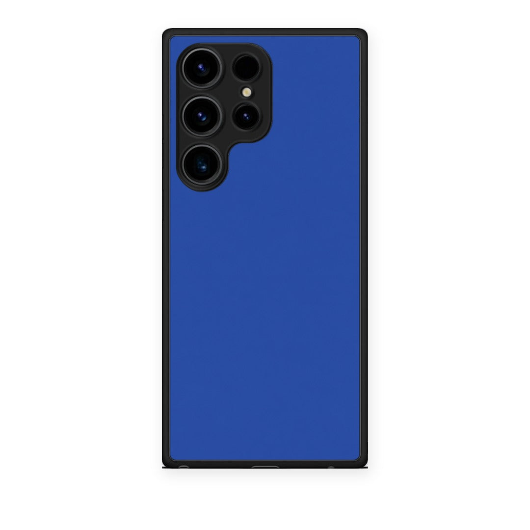 Θήκη Samsung Galaxy S24 Ultra Royal Blue από τη Smartfits με σχέδιο στο πίσω μέρος και μαύρο περίβλημα | Samsung Galaxy S24 Ultra Royal Blue case with colorful back and black bezels