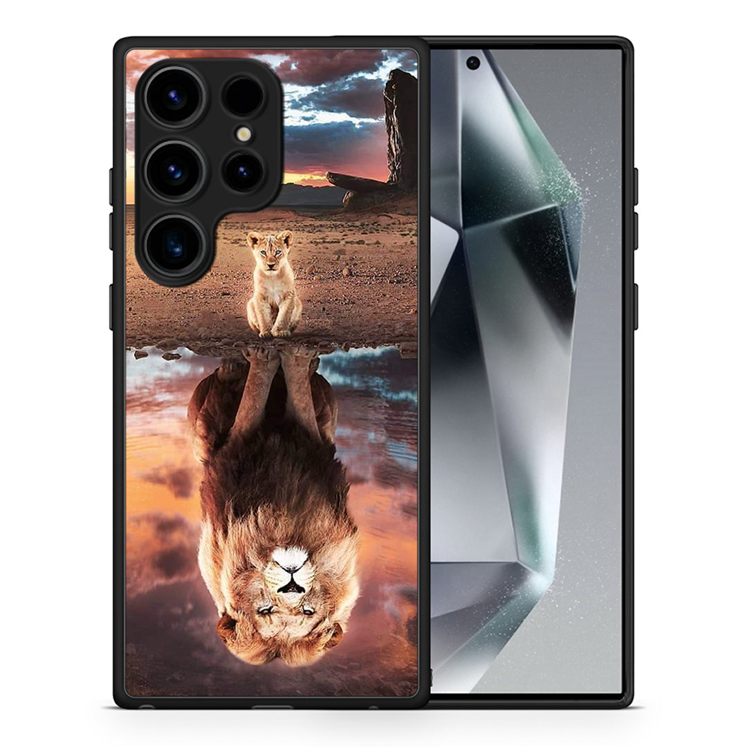 Θήκη Samsung Galaxy S24 Ultra Sunset Dreams από τη Smartfits με σχέδιο στο πίσω μέρος και μαύρο περίβλημα | Samsung Galaxy S24 Ultra Sunset Dreams Case with Colorful Back and Black Bezels