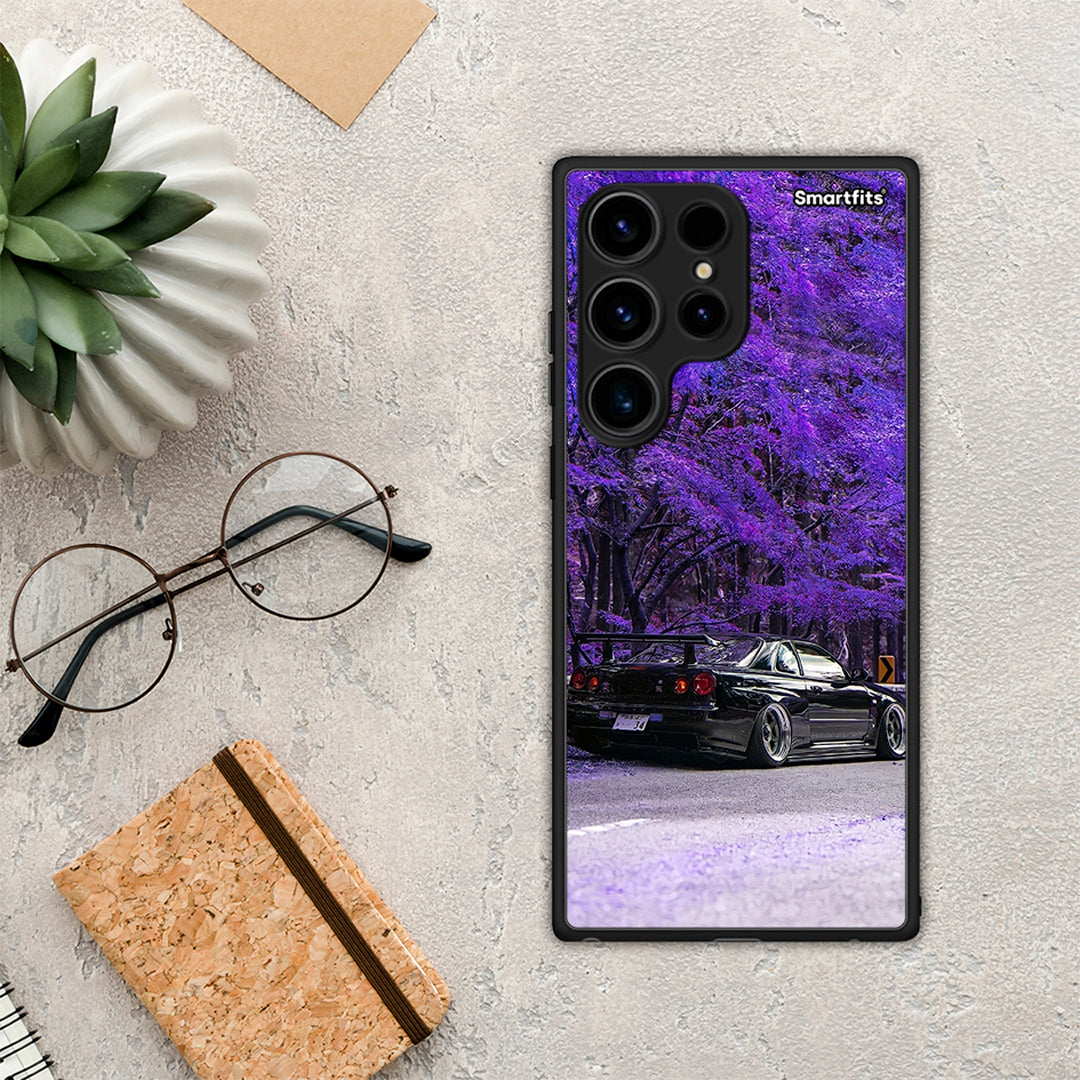 Θήκη Samsung Galaxy S24 Ultra Super Car από τη Smartfits με σχέδιο στο πίσω μέρος και μαύρο περίβλημα | Samsung Galaxy S24 Ultra Super Car Case with Colorful Back and Black Bezels
