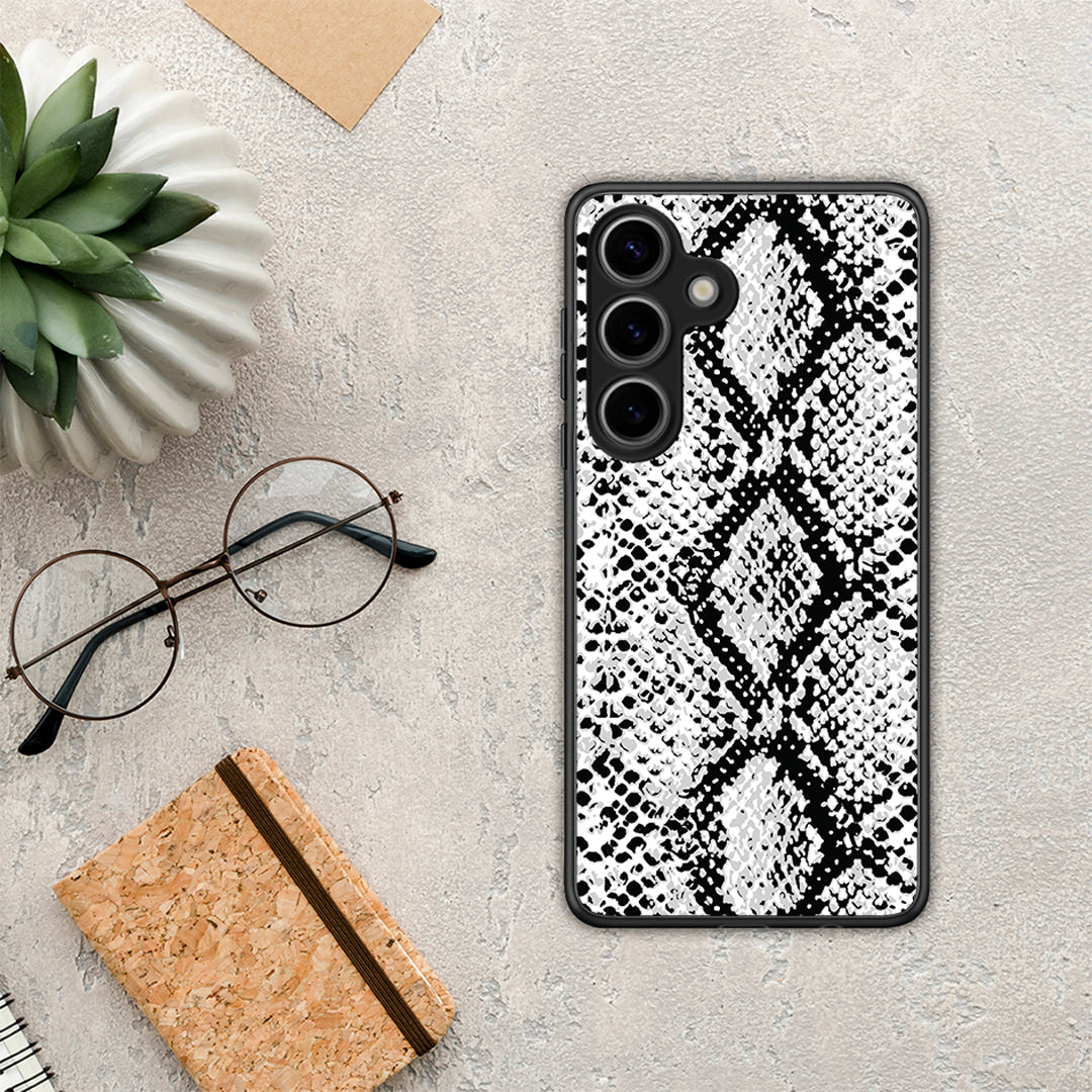 Animal White Snake - Samsung Galaxy S25 θήκη