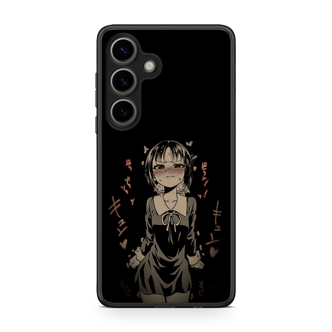 Samsung Galaxy S25 Anime Girl θήκη από τη Smartfits με σχέδιο στο πίσω μέρος και μαύρο περίβλημα | Smartphone case with colorful back and black bezels by Smartfits