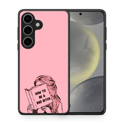 Θήκη Samsung Galaxy S25 Bad Bitch από τη Smartfits με σχέδιο στο πίσω μέρος και μαύρο περίβλημα | Samsung Galaxy S25 Bad Bitch case with colorful back and black bezels