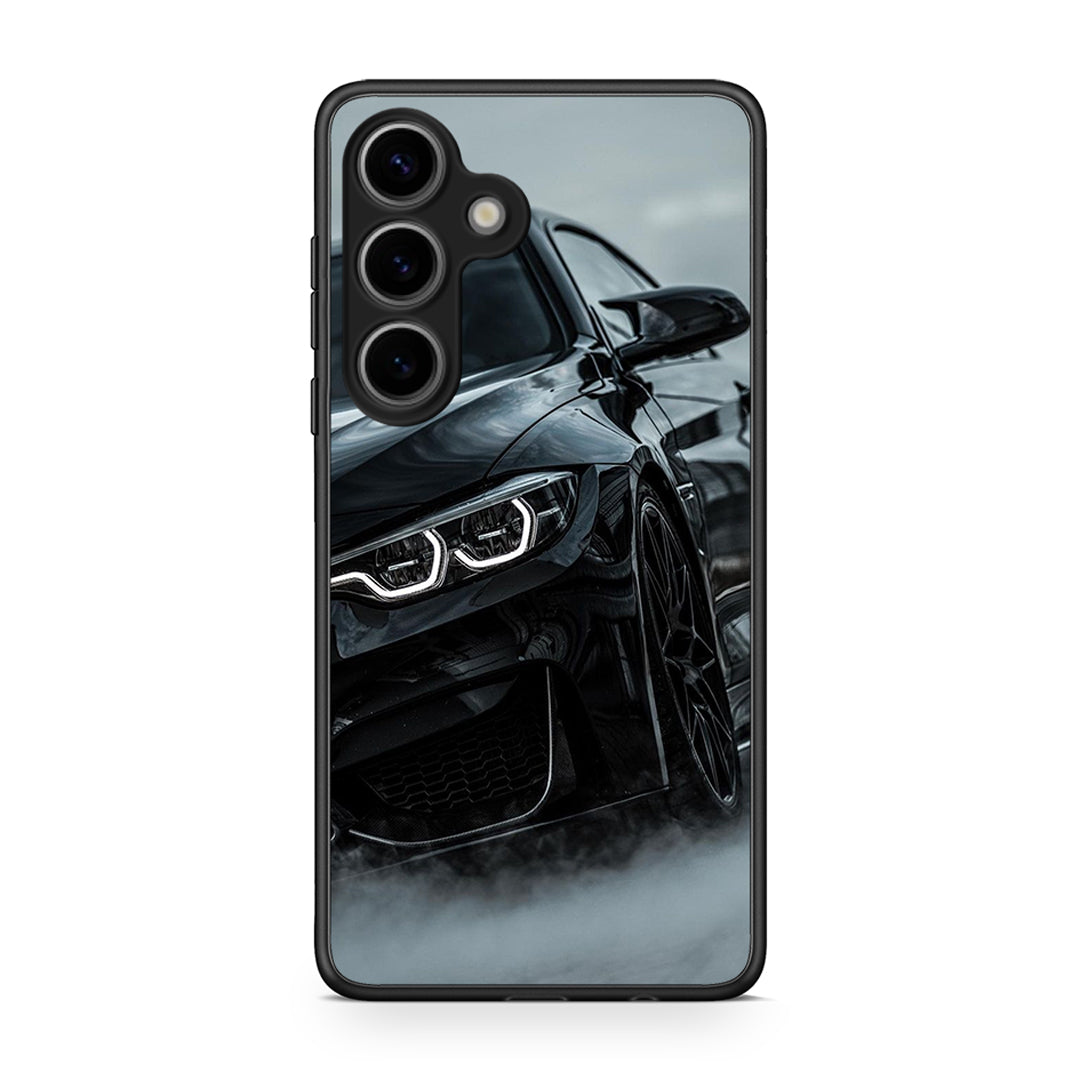 Samsung Galaxy S25 Black BMW θήκη από τη Smartfits με σχέδιο στο πίσω μέρος και μαύρο περίβλημα | Smartphone case with colorful back and black bezels by Smartfits