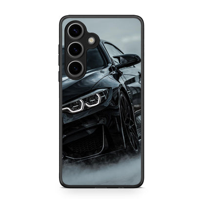 Samsung Galaxy S25 Black BMW θήκη από τη Smartfits με σχέδιο στο πίσω μέρος και μαύρο περίβλημα | Smartphone case with colorful back and black bezels by Smartfits
