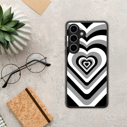 Black Hearts - Samsung Galaxy S25 θήκη