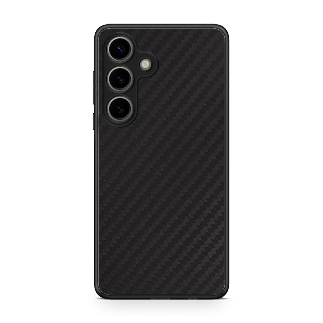 Samsung Galaxy S25 Carbon Black θήκη από τη Smartfits με σχέδιο στο πίσω μέρος και μαύρο περίβλημα | Smartphone case with colorful back and black bezels by Smartfits