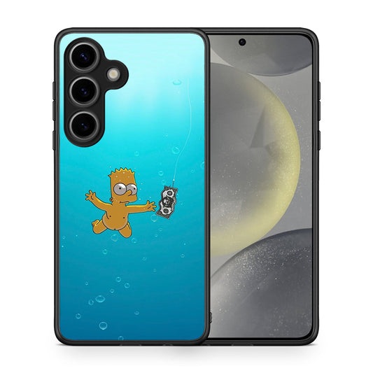 Θήκη Samsung Galaxy S25 Chasing Money από τη Smartfits με σχέδιο στο πίσω μέρος και μαύρο περίβλημα | Samsung Galaxy S25 Chasing Money case with colorful back and black bezels