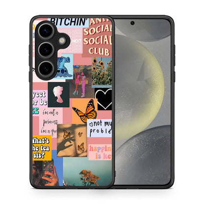 Collage Bitchin - Samsung Galaxy S25 θήκη
