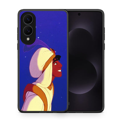 Θήκη Samsung Galaxy S25 Edge 5G Alladin And Jasmine Love 1 από τη Smartfits με σχέδιο στο πίσω μέρος και μαύρο περίβλημα | Samsung Galaxy S25 Edge 5G Alladin And Jasmine Love 1 case with colorful back and black bezels