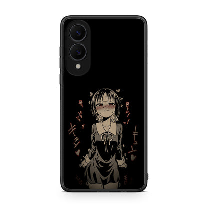 Samsung Galaxy S25 Edge 5G Anime Girl θήκη από τη Smartfits με σχέδιο στο πίσω μέρος και μαύρο περίβλημα | Smartphone case with colorful back and black bezels by Smartfits