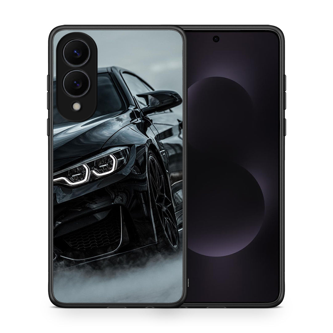 Θήκη Samsung Galaxy S25 Edge 5G Black BMW από τη Smartfits με σχέδιο στο πίσω μέρος και μαύρο περίβλημα | Samsung Galaxy S25 Edge 5G Black BMW case with colorful back and black bezels