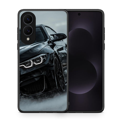 Θήκη Samsung Galaxy S25 Edge 5G Black BMW από τη Smartfits με σχέδιο στο πίσω μέρος και μαύρο περίβλημα | Samsung Galaxy S25 Edge 5G Black BMW case with colorful back and black bezels